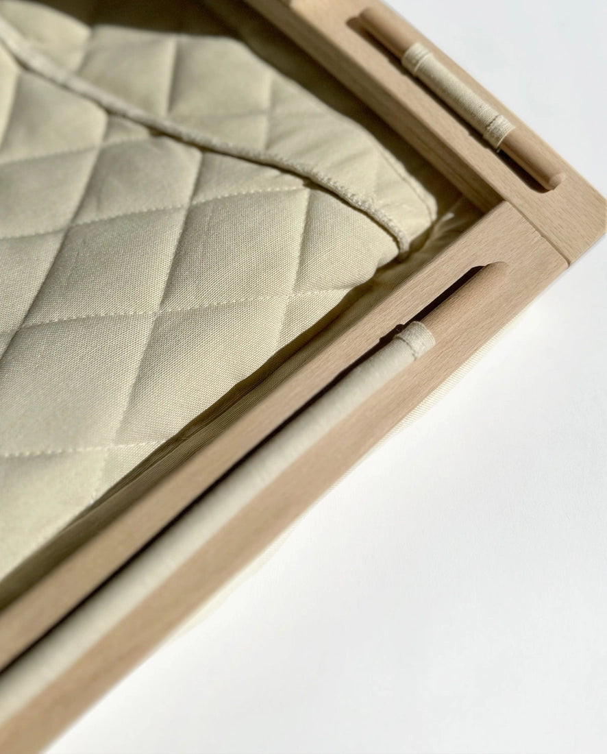 Baby Bouncer - Ivory White