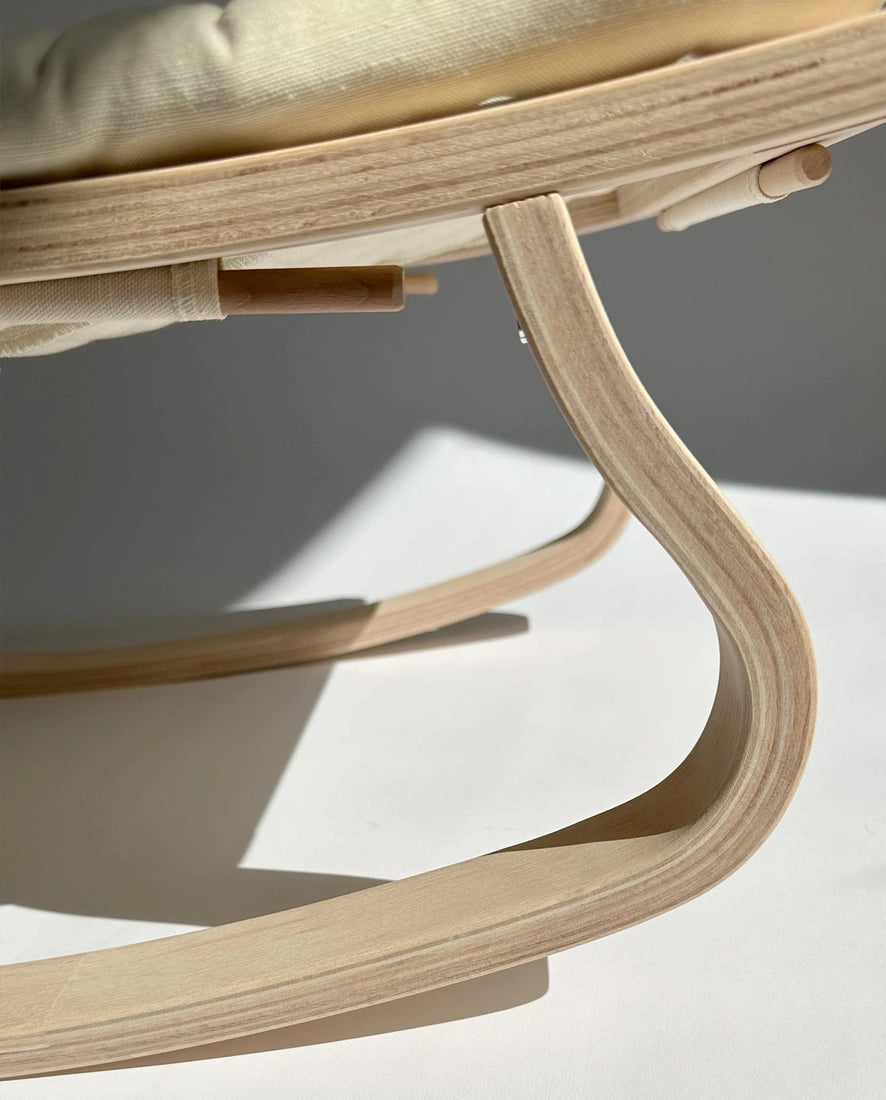 Baby Bouncer - Ivory White