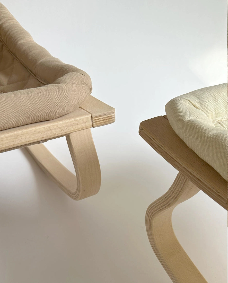 Baby Bouncer - Ivory White