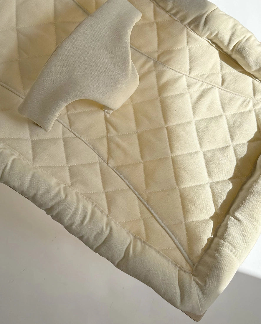 Baby Bouncer - Ivory White