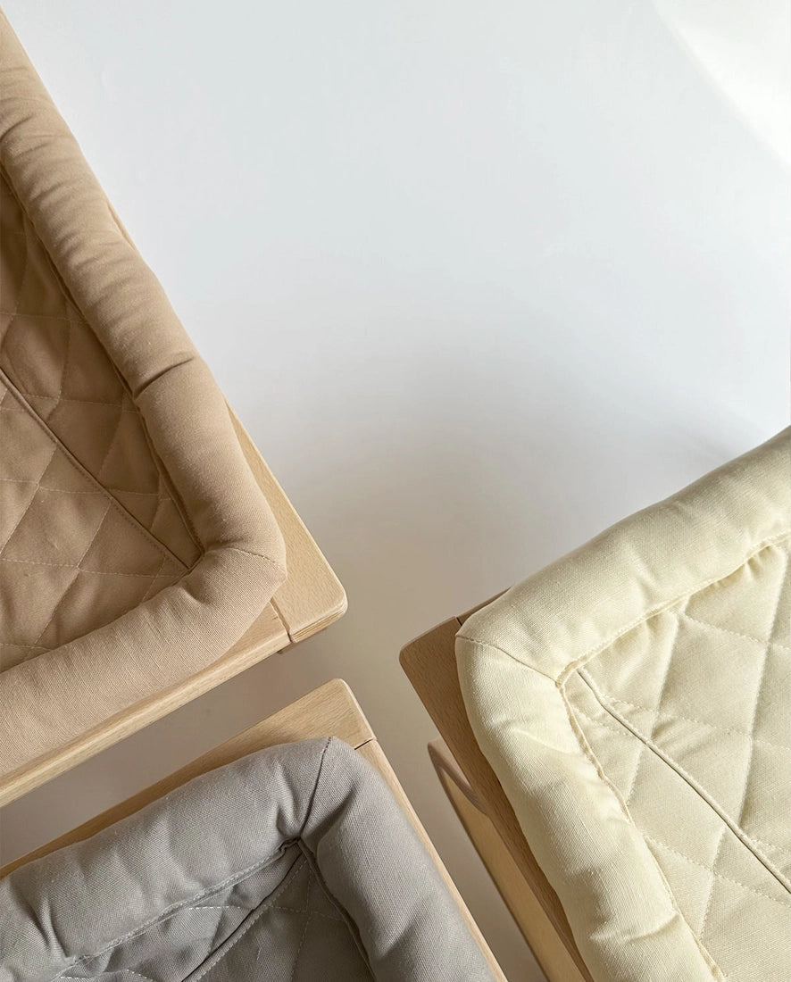 Baby Bouncer - Ivory White